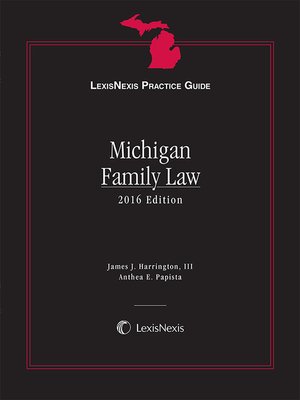 cover image of LexisNexis Practice Guide: Michigan Family Law